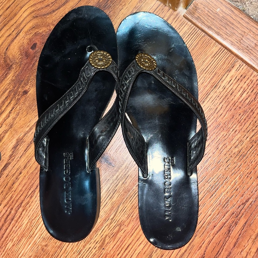 JR sandals-black